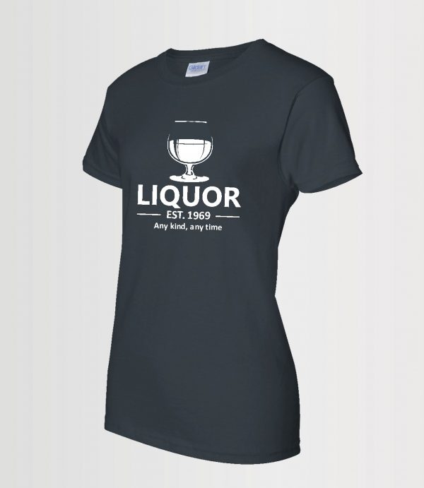 custom design t-shirt done in Siser HTV on Gildan black t-shirt