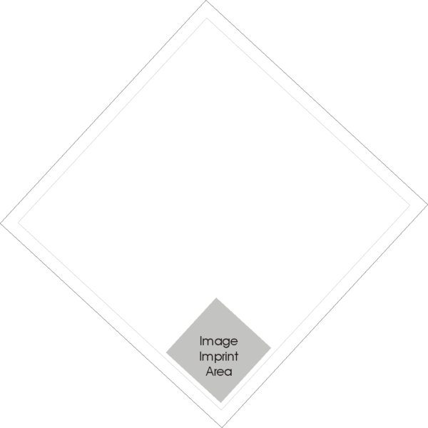 napkin imprint area template