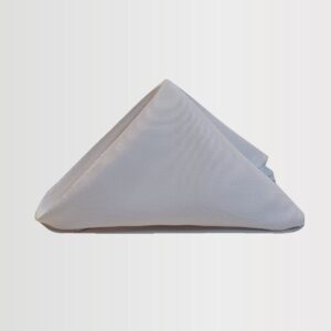 folded napkin white