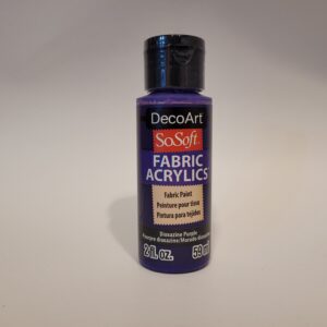 Dioxazine Purple DecoArt SoSoft Fabric Acrylics